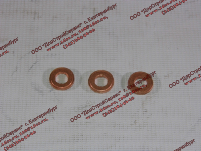 Шайба уплотнительная форсунки медная WP12 SHAANXI / Shacman (ШАНКСИ / Шакман) 612639000064 фото 1 Братск