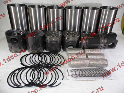 Поршневая группа WD618 (6 гильз, 6 поршней ...0017, 6 пальцев, комплект колец) CREATEK SH CREATEK WD618-SET/CK8004 фото 1 Братск