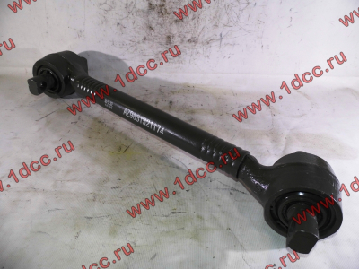 Штанга реактивная изогнутая L-600/650/750, сайлентблок 85*77*155 H/SH HOWO (ХОВО) AZ9631521174/LEO700015A фото 1 Братск