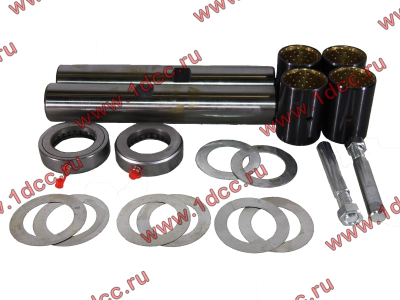 Шкворень (ремкомплект на ось) D-48, L-280 F-Амур FAW (ФАВ) 3001044-4E KIT для самосвала фото 1 Братск