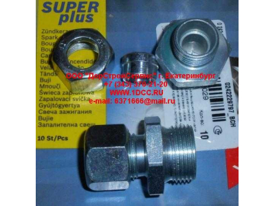 Фитинг прямой 12 - M22x1.5 ЕВРОПА 076.015-00 фото 1 Братск