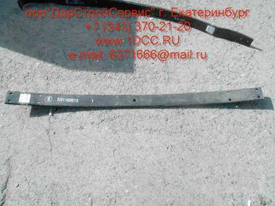 Лист SH F3000 №1 задней рессоры SHAANXI / Shacman (ШАНКСИ / Шакман) DZ9114526112-1 фото 1 Братск