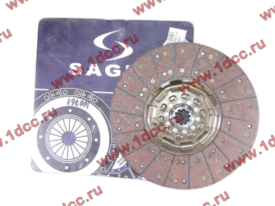 Диск сцепления ведомый 420 мм SAGES H2/H3 HOWO (ХОВО) WG1560161130 фото 1 Братск