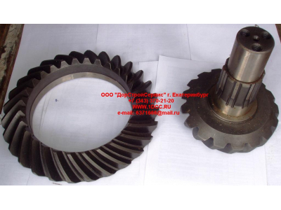 Коническая пара среднего редуктора (28х17, i-5.73, короткий хвостик) H HOWO (ХОВО) AZ9004320251 фото 1 Братск