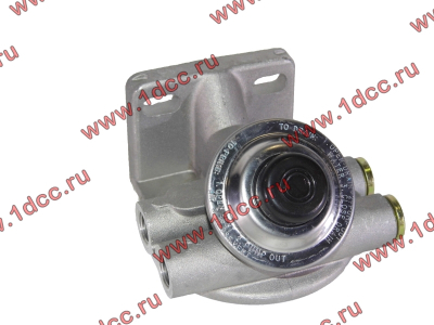 Кронштейн топливного фильтра грубой очистки (с помпой, 2 отверстия) DF DONG FENG (ДОНГ ФЕНГ) 125010-KC100 для самосвала фото 1 Братск